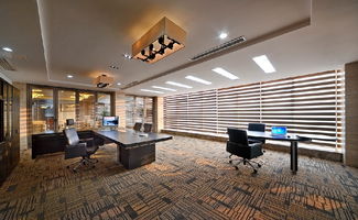 中成寫字樓 弘貴全裝飾設(shè)計案例 土巴兔北京裝修網(wǎng)